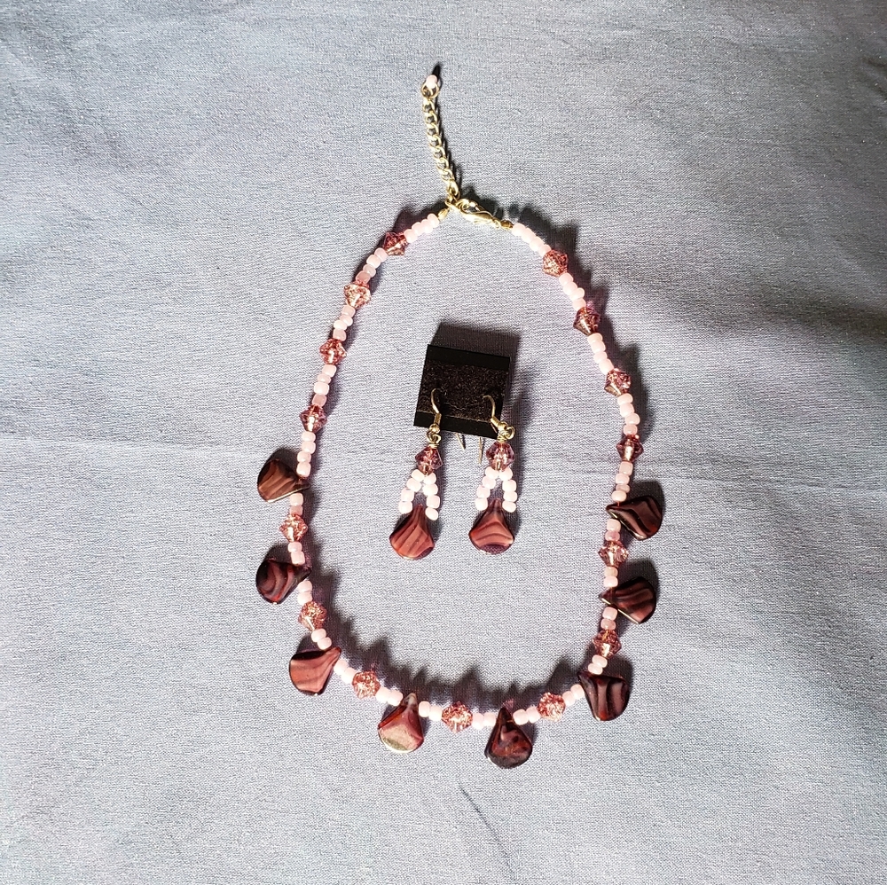 Necklace and Earrings Set